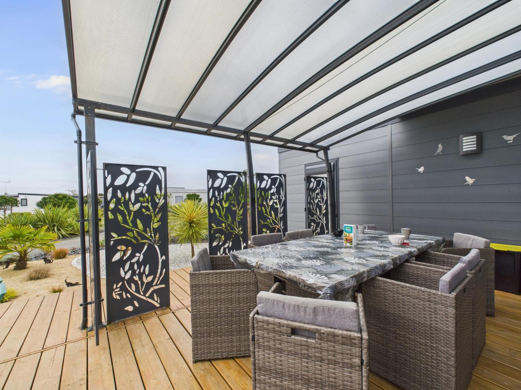 Joli Chalet Pour 6 - Domaine Avec Piscine Brétignolles-sur-Mer Exteriör bild