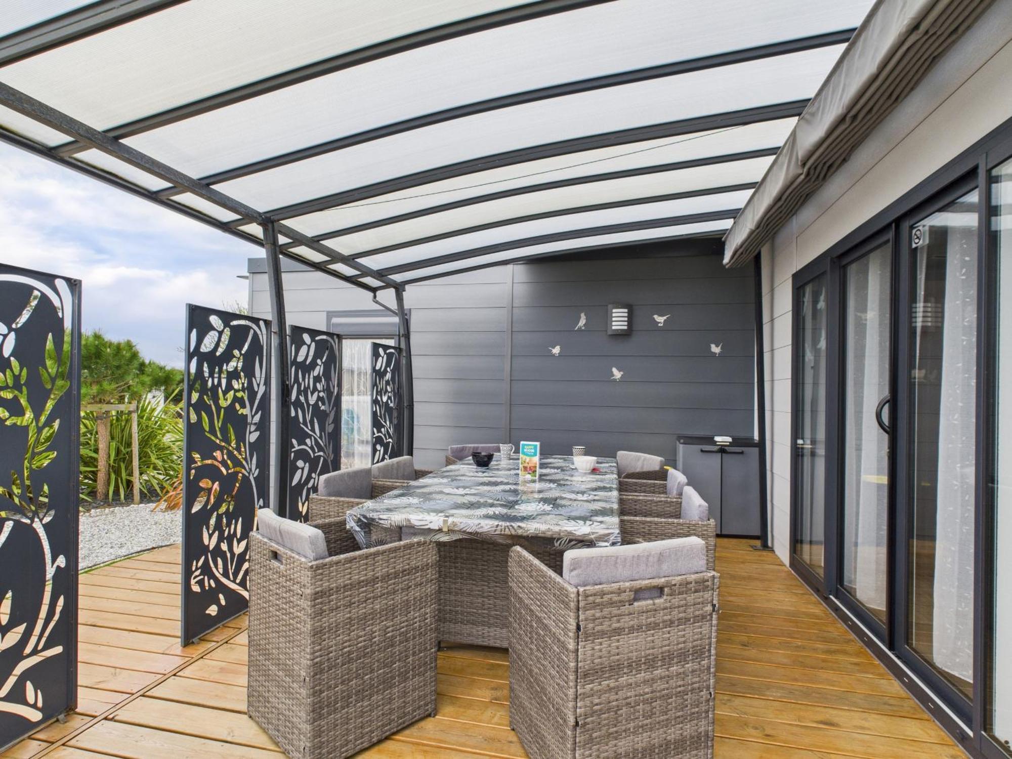 Joli Chalet Pour 6 - Domaine Avec Piscine Brétignolles-sur-Mer Exteriör bild